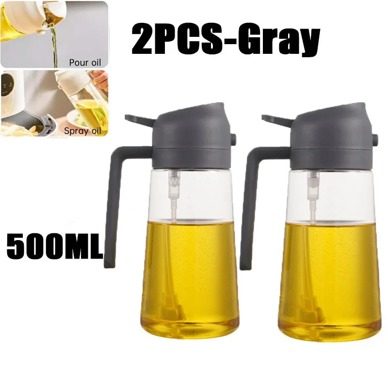 SprayChef™ 2-in-1 Oil Sprayer & Brush – Perfect for Air Frying, Grilling & Cooking
