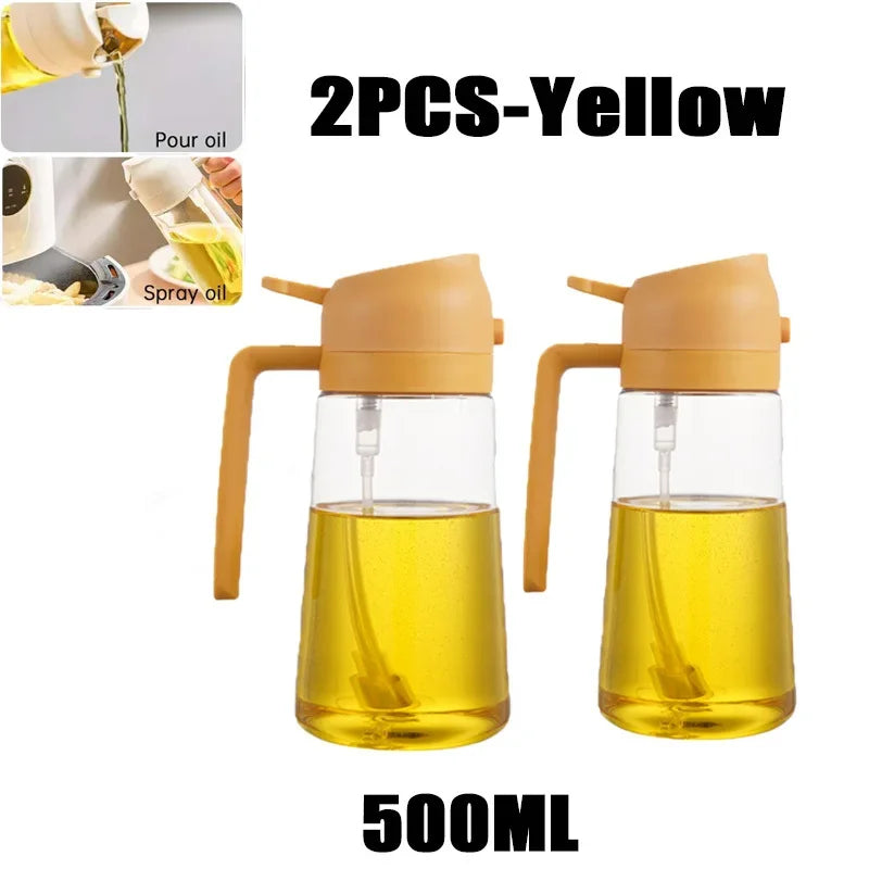 SprayChef™ 2-in-1 Oil Sprayer & Brush – Perfect for Air Frying, Grilling & Cooking