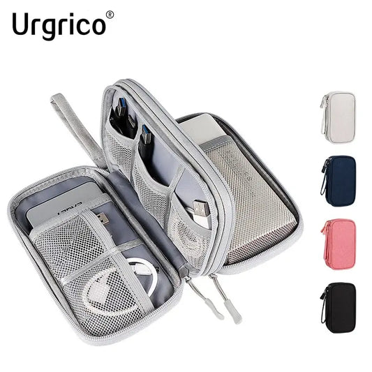 CableNest™ Portable Tech Organizer – Waterproof Travel Storage Case for Cables, Chargers & Accessories