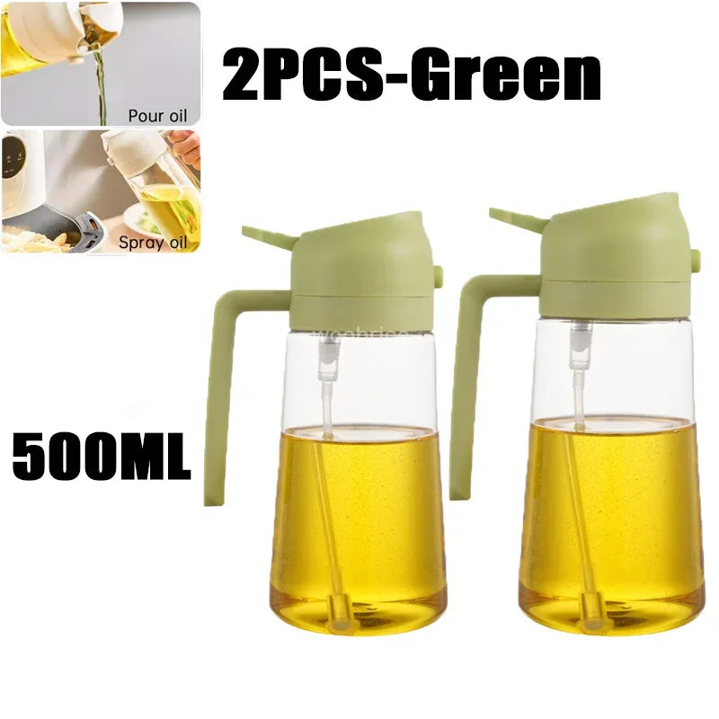 SprayChef™ 2-in-1 Oil Sprayer & Brush – Perfect for Air Frying, Grilling & Cooking