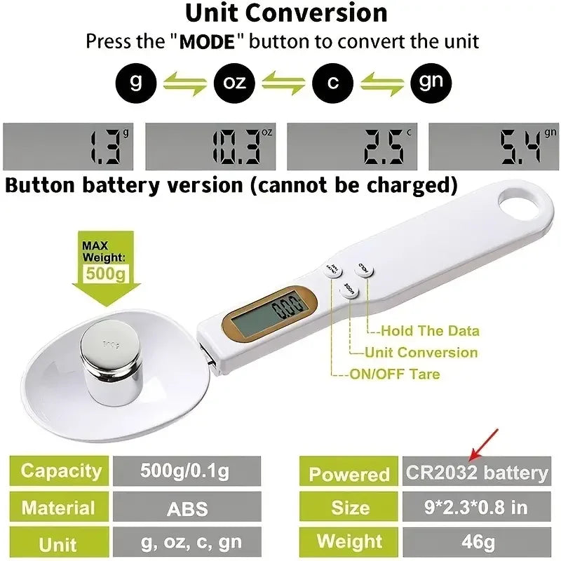 SmartMeasure™ Digital Spoon Scale