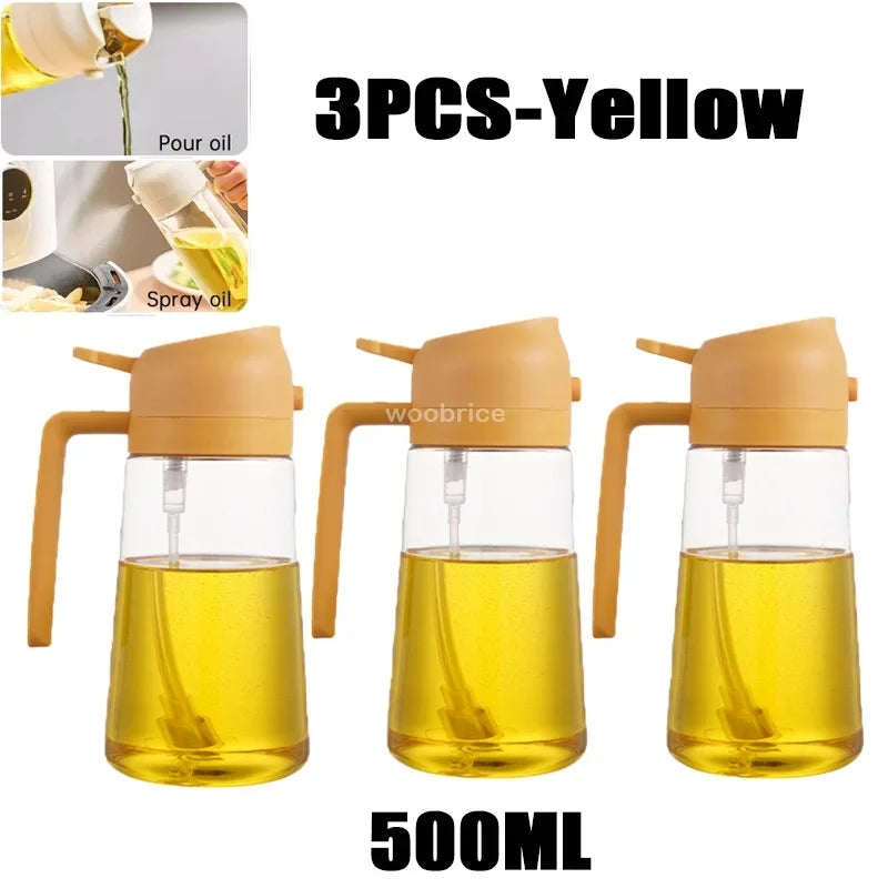 SprayChef™ 2-in-1 Oil Sprayer & Brush – Perfect for Air Frying, Grilling & Cooking