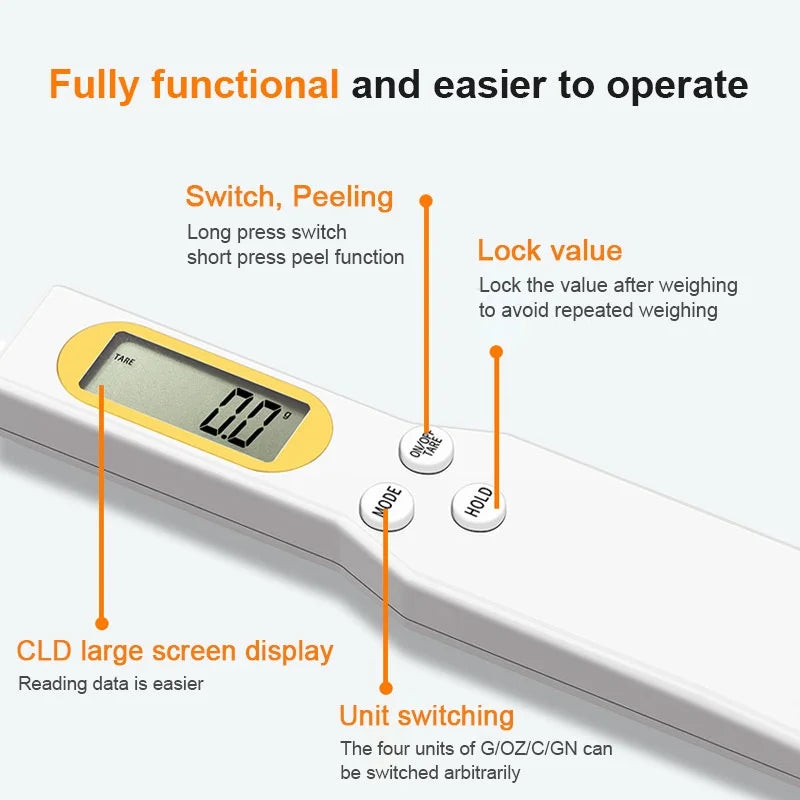 SmartMeasure™ Digital Spoon Scale