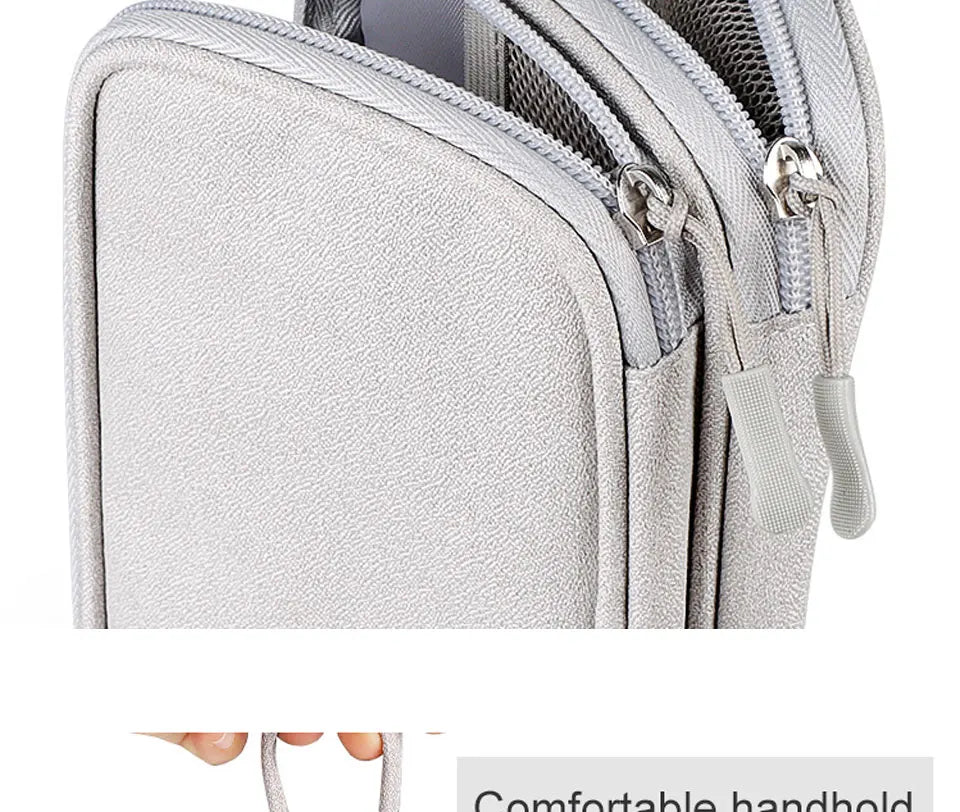 CableNest™ Portable Tech Organizer – Waterproof Travel Storage Case for Cables, Chargers & Accessories