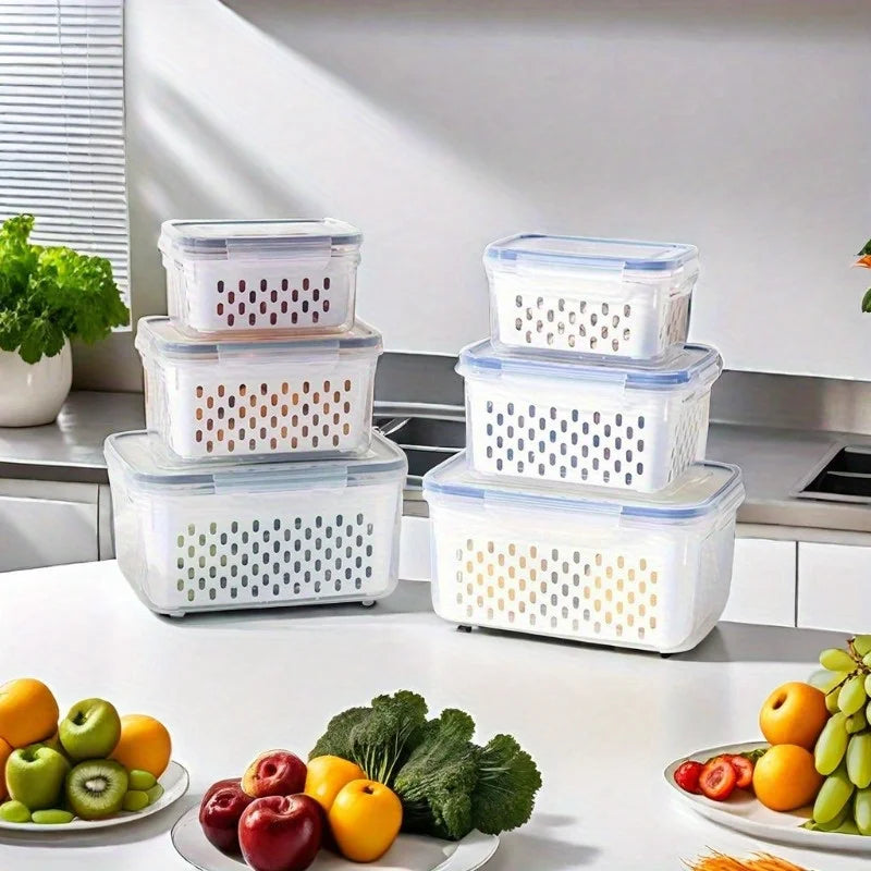 FreshLock™ Stackable Food Containers
