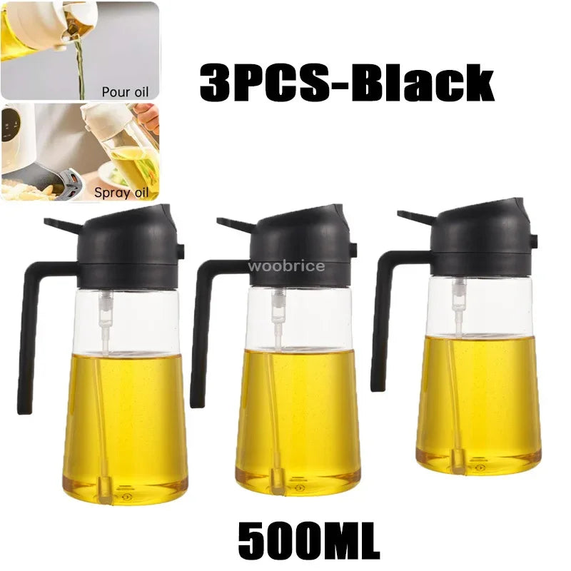 SprayChef™ 2-in-1 Oil Sprayer & Brush – Perfect for Air Frying, Grilling & Cooking