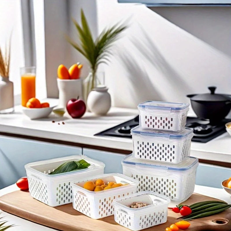 FreshLock™ Stackable Food Containers