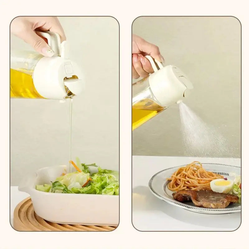 SprayChef™ 2-in-1 Oil Sprayer & Brush – Perfect for Air Frying, Grilling & Cooking