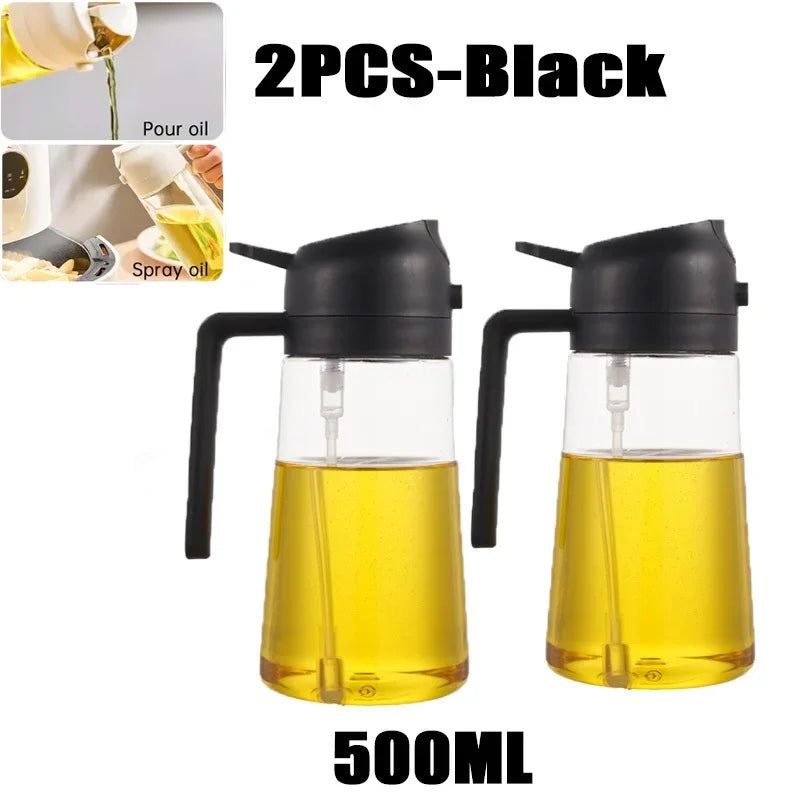 SprayChef™ 2-in-1 Oil Sprayer & Brush – Perfect for Air Frying, Grilling & Cooking