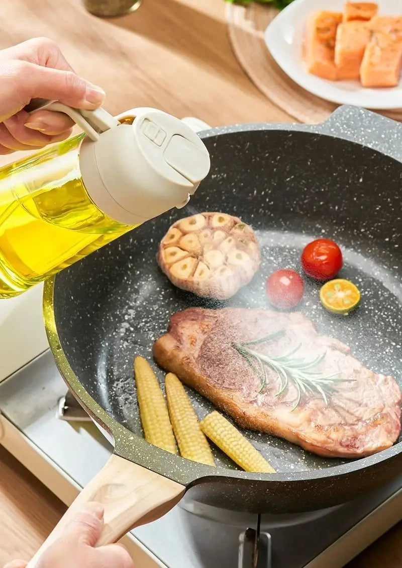 SprayChef™ 2-in-1 Oil Sprayer & Brush – Perfect for Air Frying, Grilling & Cooking