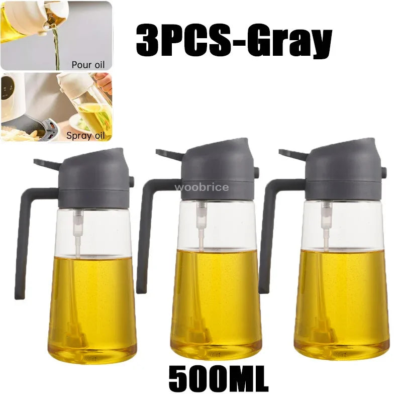 SprayChef™ 2-in-1 Oil Sprayer & Brush – Perfect for Air Frying, Grilling & Cooking