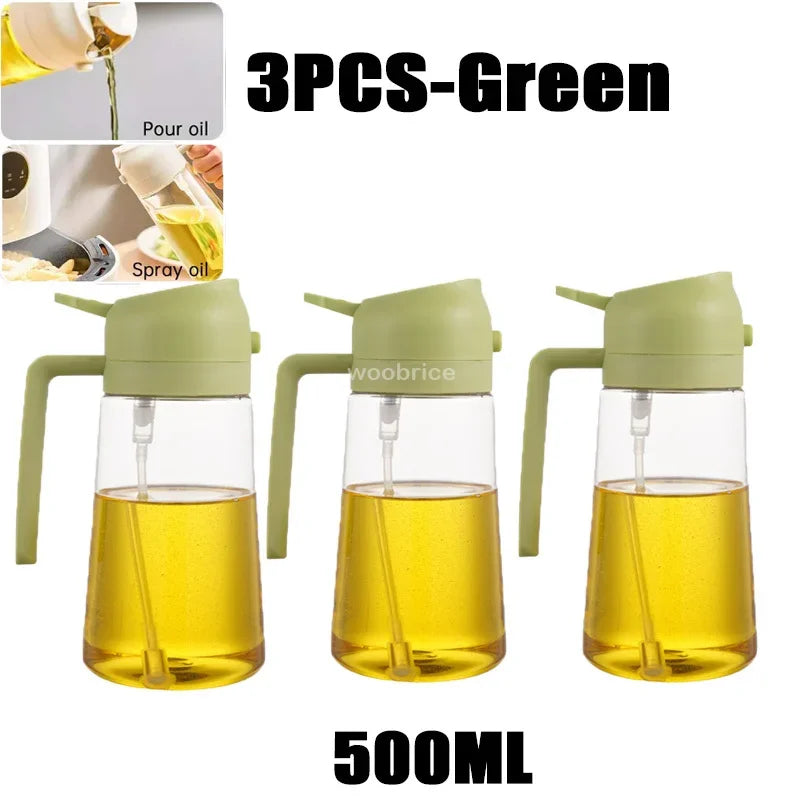 SprayChef™ 2-in-1 Oil Sprayer & Brush – Perfect for Air Frying, Grilling & Cooking